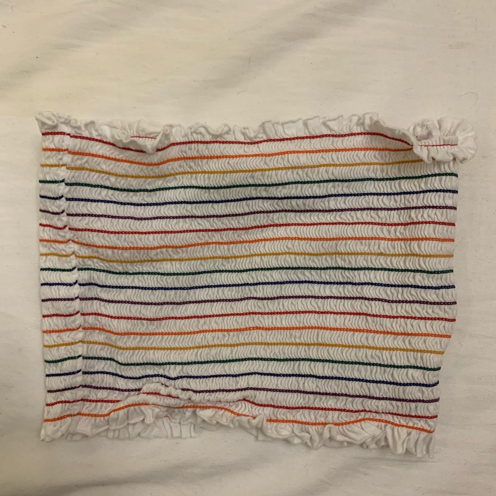 Rainbow Garage Tube Top